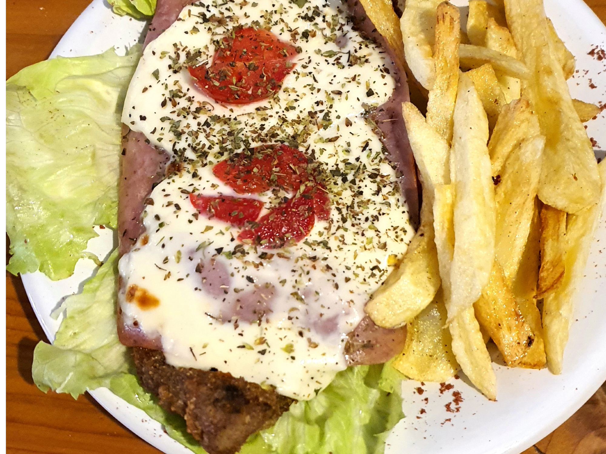 MILANESA NAPO CON GUARNICION