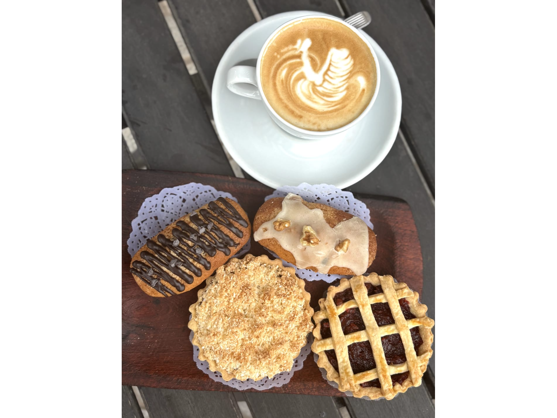 INFUSIÓN+COCADA O PASTA FROLA