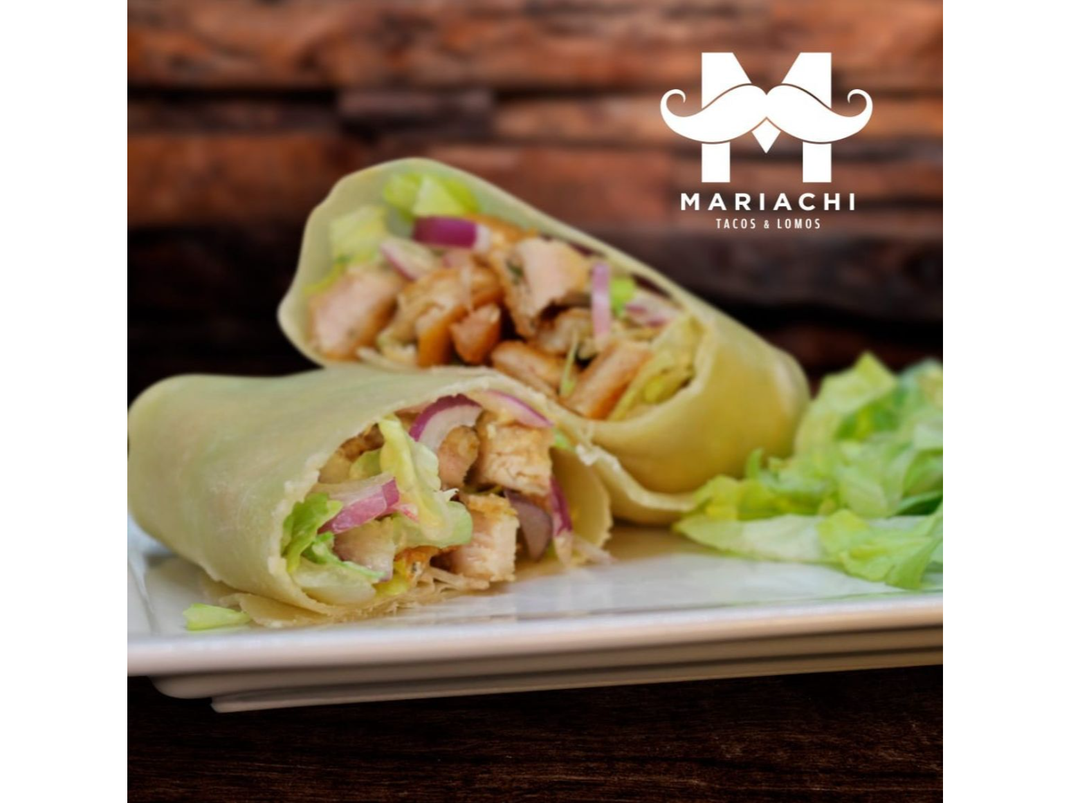 Wraps de Pechuga de Pollo Grill