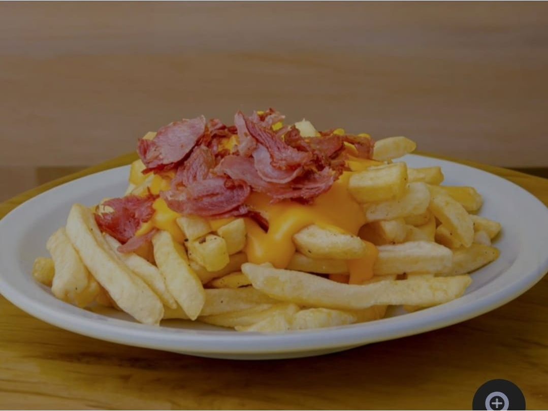 Papas Cheddar y Bacon