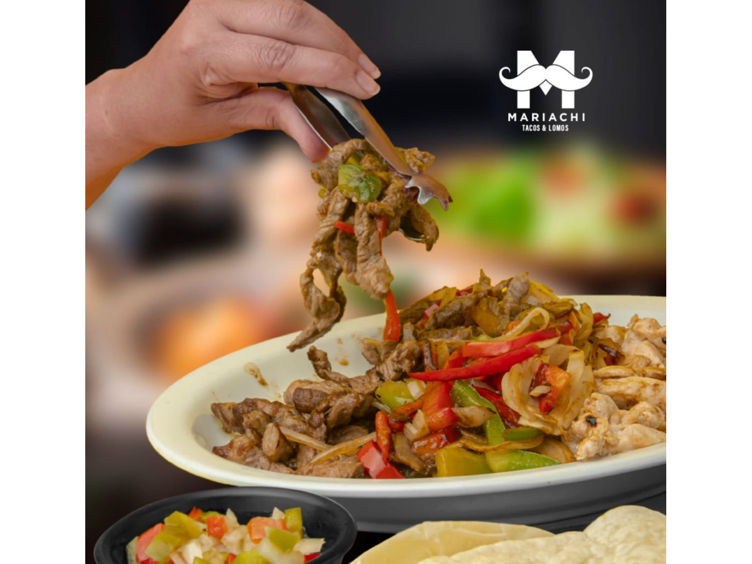 Fajita Mixta (para una persona)