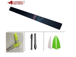 Flecha Flecha Linkboy L1 - logo rojo 34 pulgadas spine 400 - 500 - 600 - 700