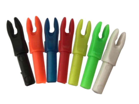 PACK 12 Nock Linkboy todo plastico 4,2 mm