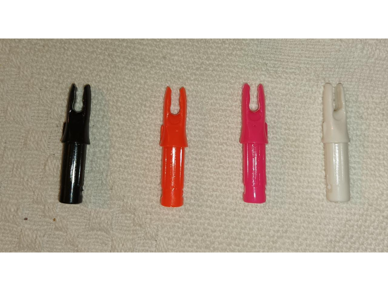 PACK 12 Nock Linkboy todo plastico 6,2 mm