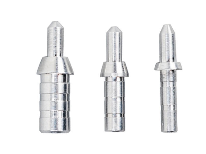 Pack 12  pines de aluminio Linkboy para flecha 4,2 y  6,2 mm  de diámetro interior