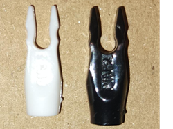 Nock asimétrico Linkboy, pin 1 y pin 2