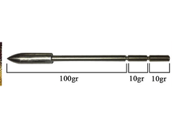 Punta Linkboy 100 grain 3,2 mm para Bounty Hunter