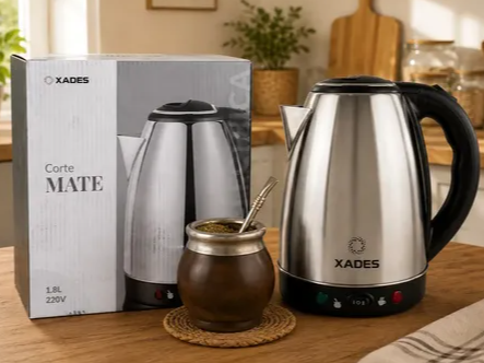 PAVA ELECTRICA XADES CORTE MATE ACERO INOX