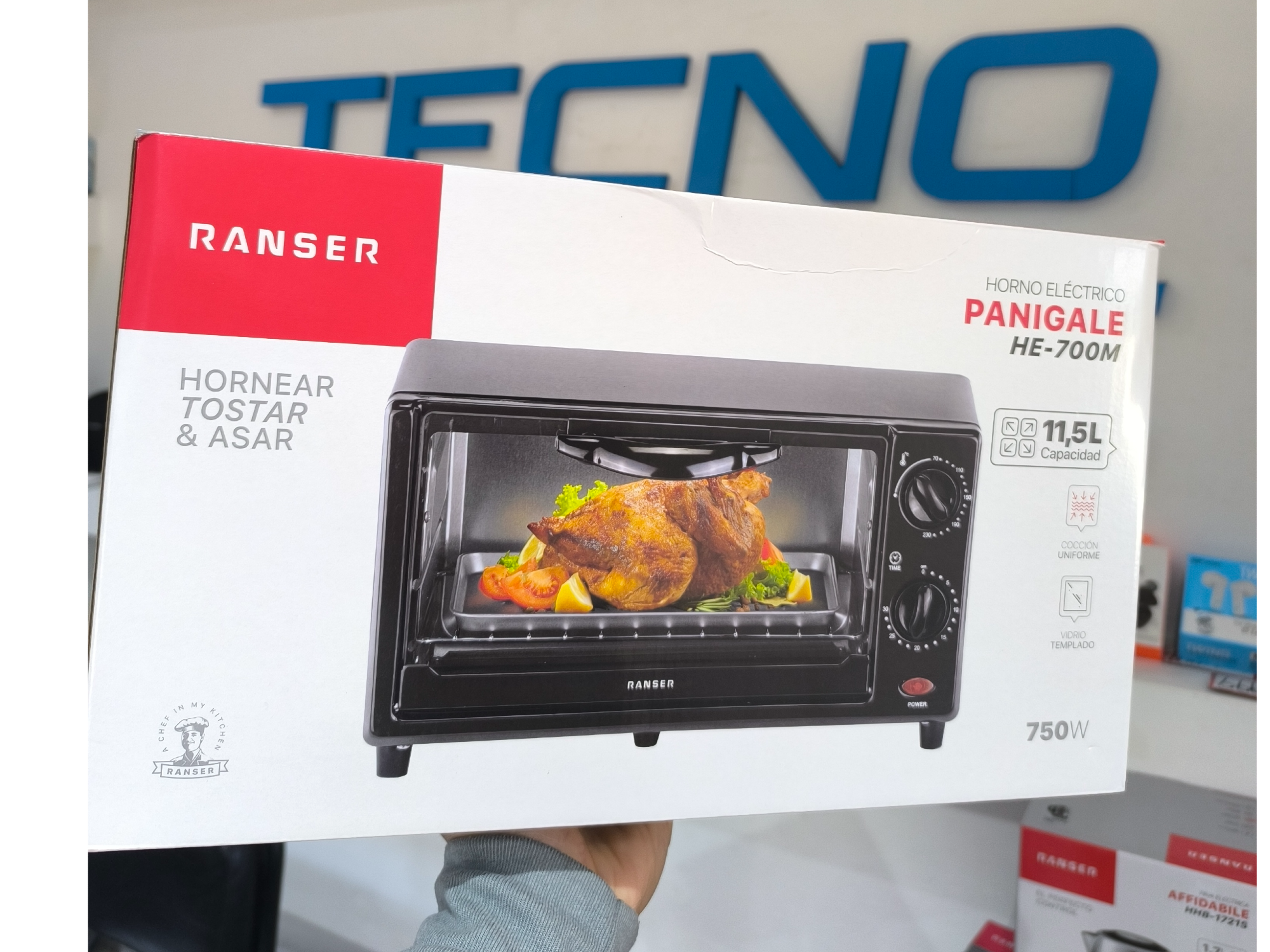 HORNO ELECTRICO DE MESA RANSER PANIGALE