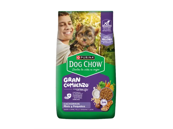 DOG CHOW GRAN COMIENZO CACHORROS MINIS Y PEQUEÑOS