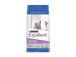 Excellent Gatitos hasta 12 meses con Pollo, Carne y Arroz X 7.5 KG
