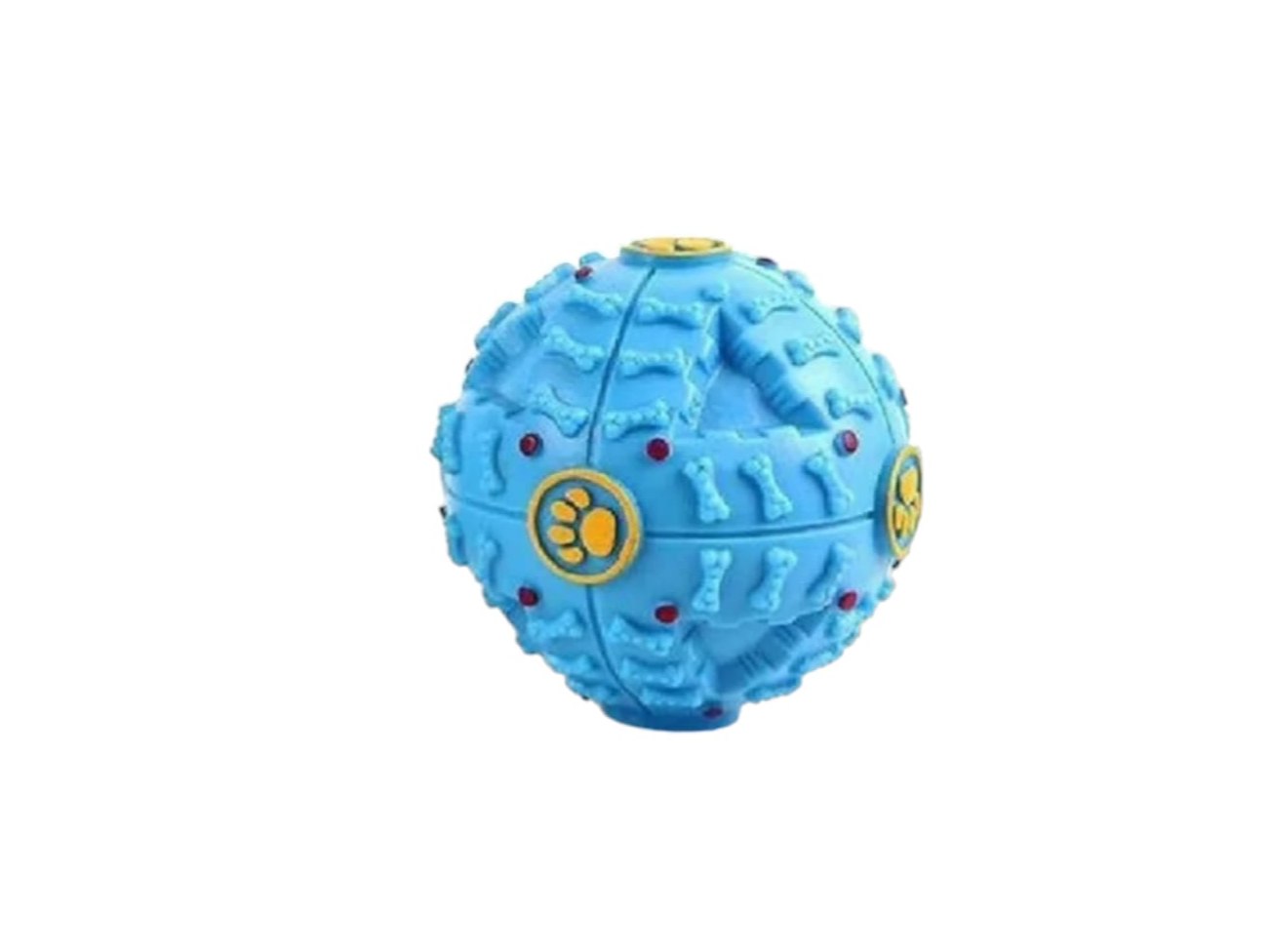 PELOTA DOSIFICADORA DE ALIMENTO C/ SONIDO.