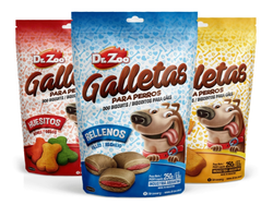 DR. ZOO Doypack galletas rellenos 250 gr