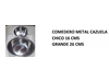 COMEDEROS CAZUELAS METALICOS.