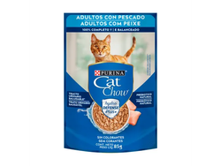 X 3 UND ALIMENTOS HUMEDOS CAT CHOW PESCADO PARA ADULTOS