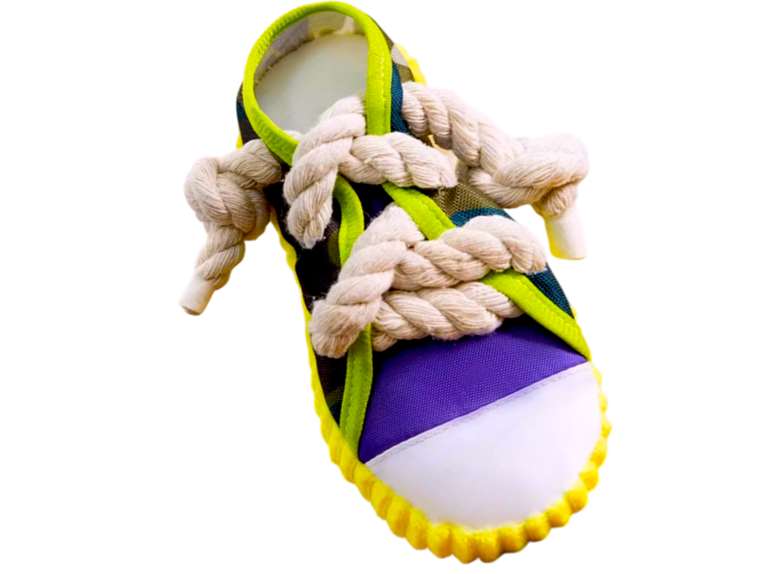 Zapatilla de tela 18cm