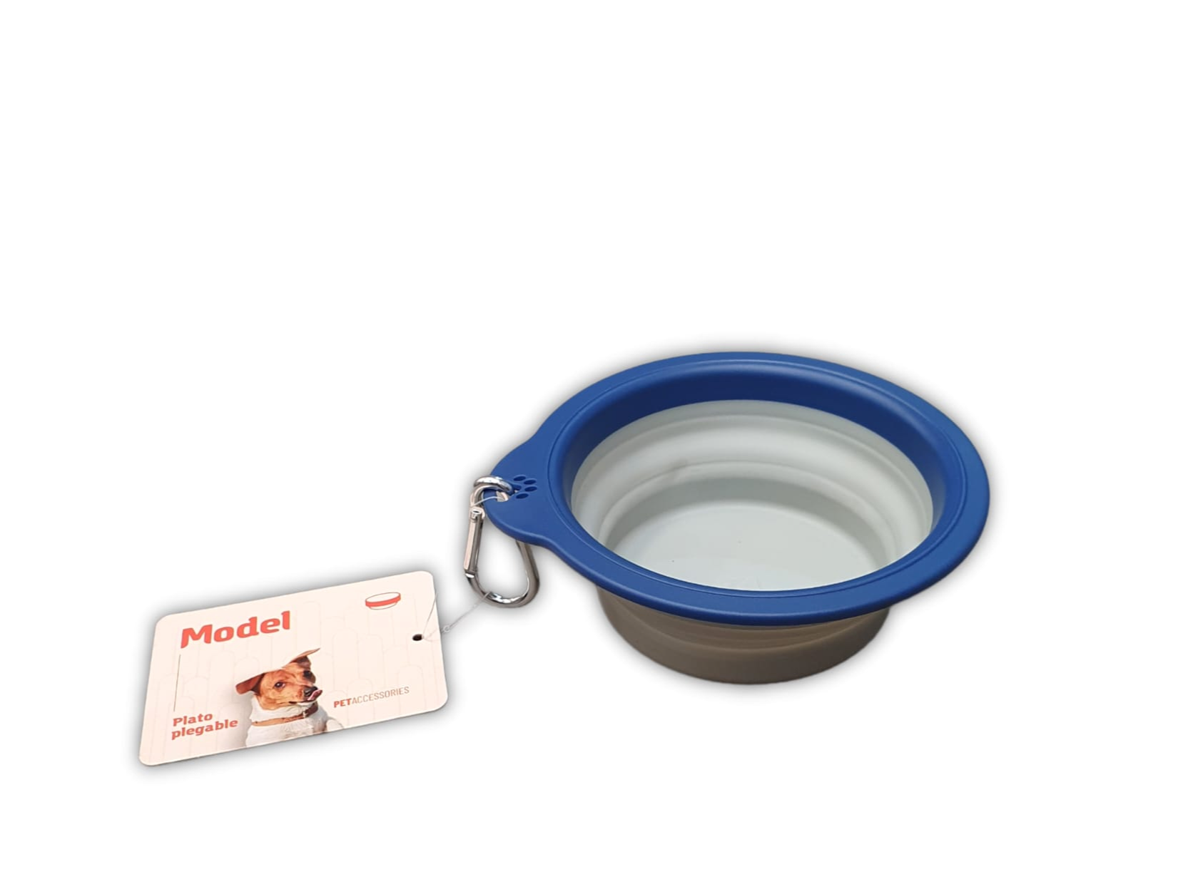 Comedero de viaje plegable 350ml