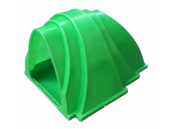 Cucha plastica chica eco Medidas: 538 ancho x 640 largo x 458 altura (mm) Medida: 54X64X46 CM.