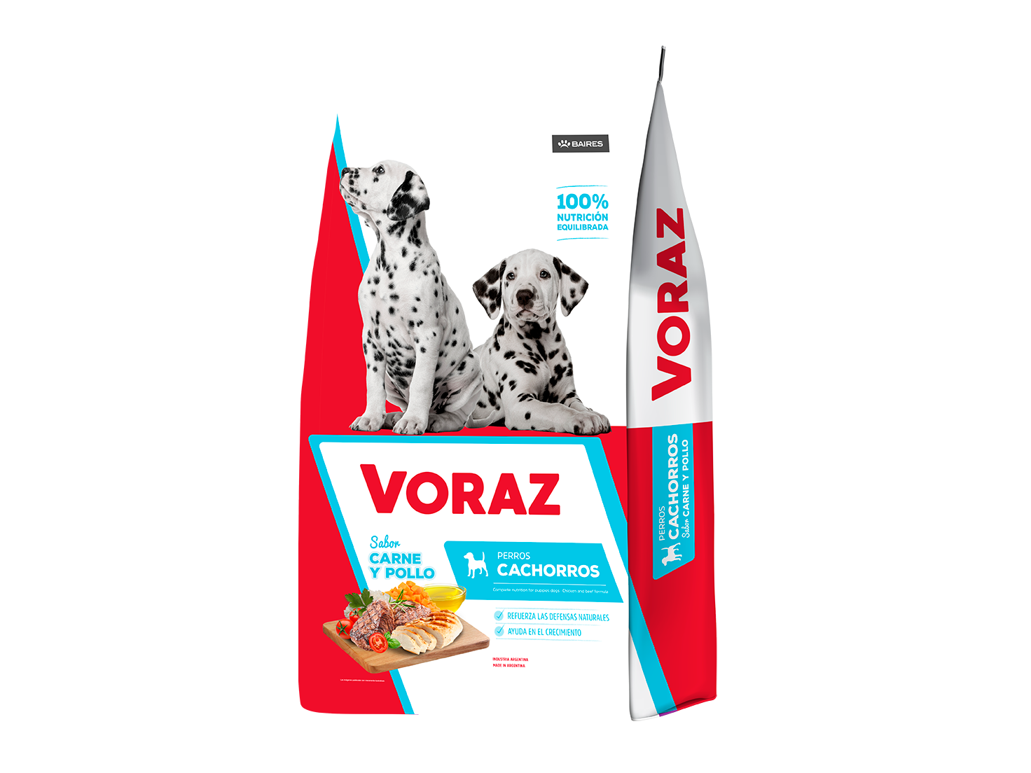 Voraz Perros Cachorros X 20 KG