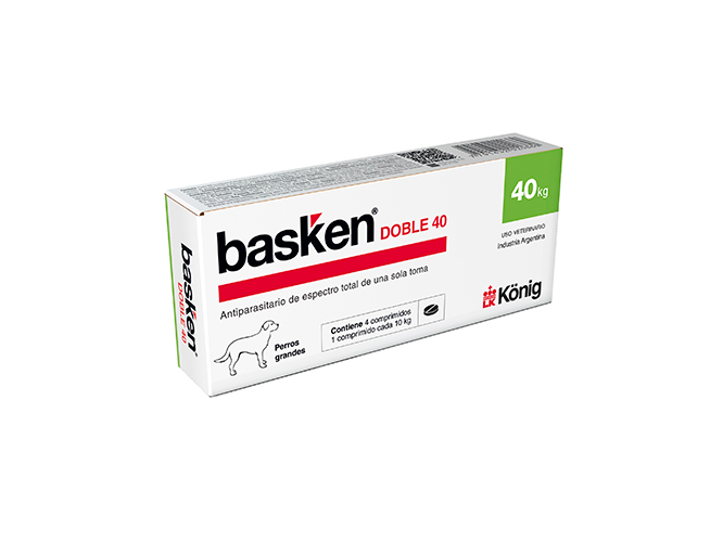 DESPARASITARIO INTERNO PERRO HASTA 40 KG