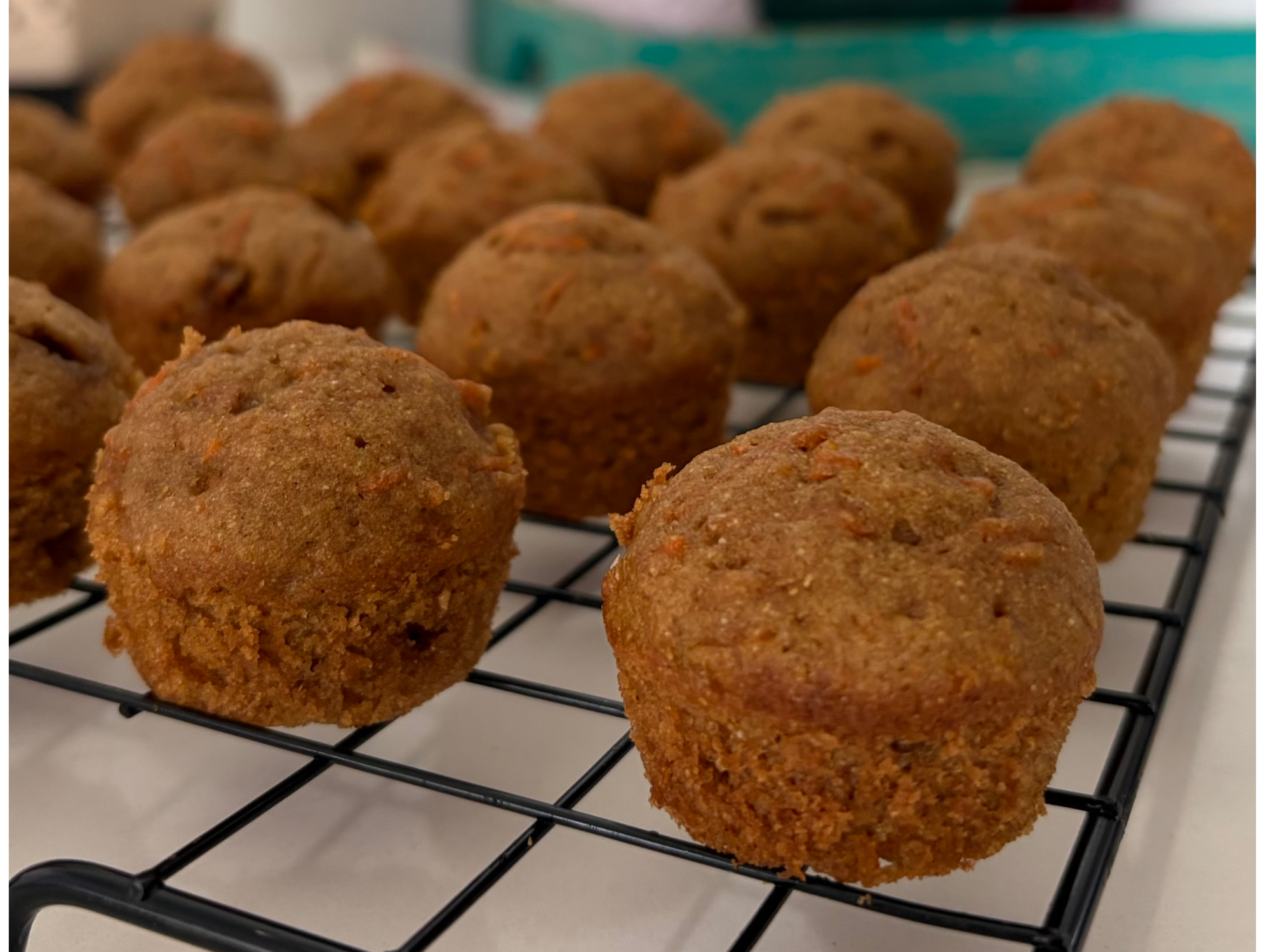 MINI MUFFINS de ZANAHORIA