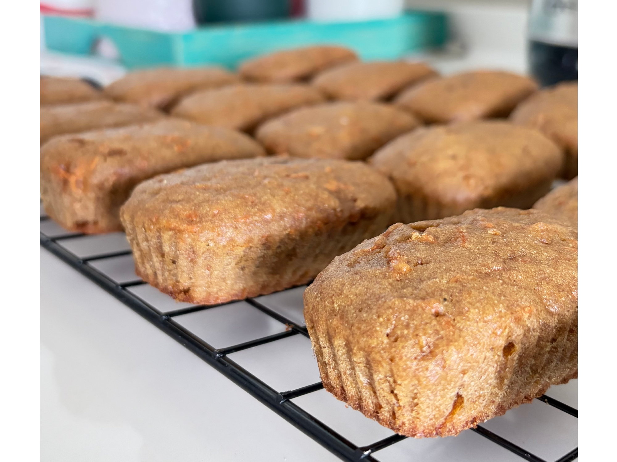 MINI BUDIN de ZANAHORIA