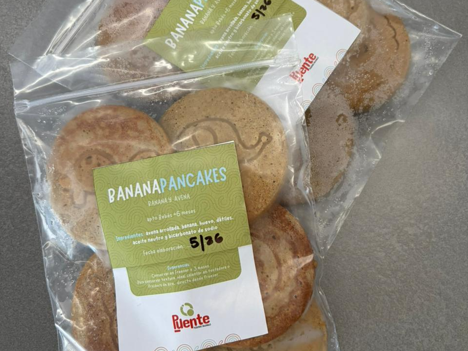 BANANA PANCAKES (endulzados con datiles)