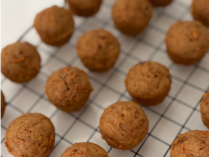 MINI MUFFINS de ZANAHORIA de PUENTE
