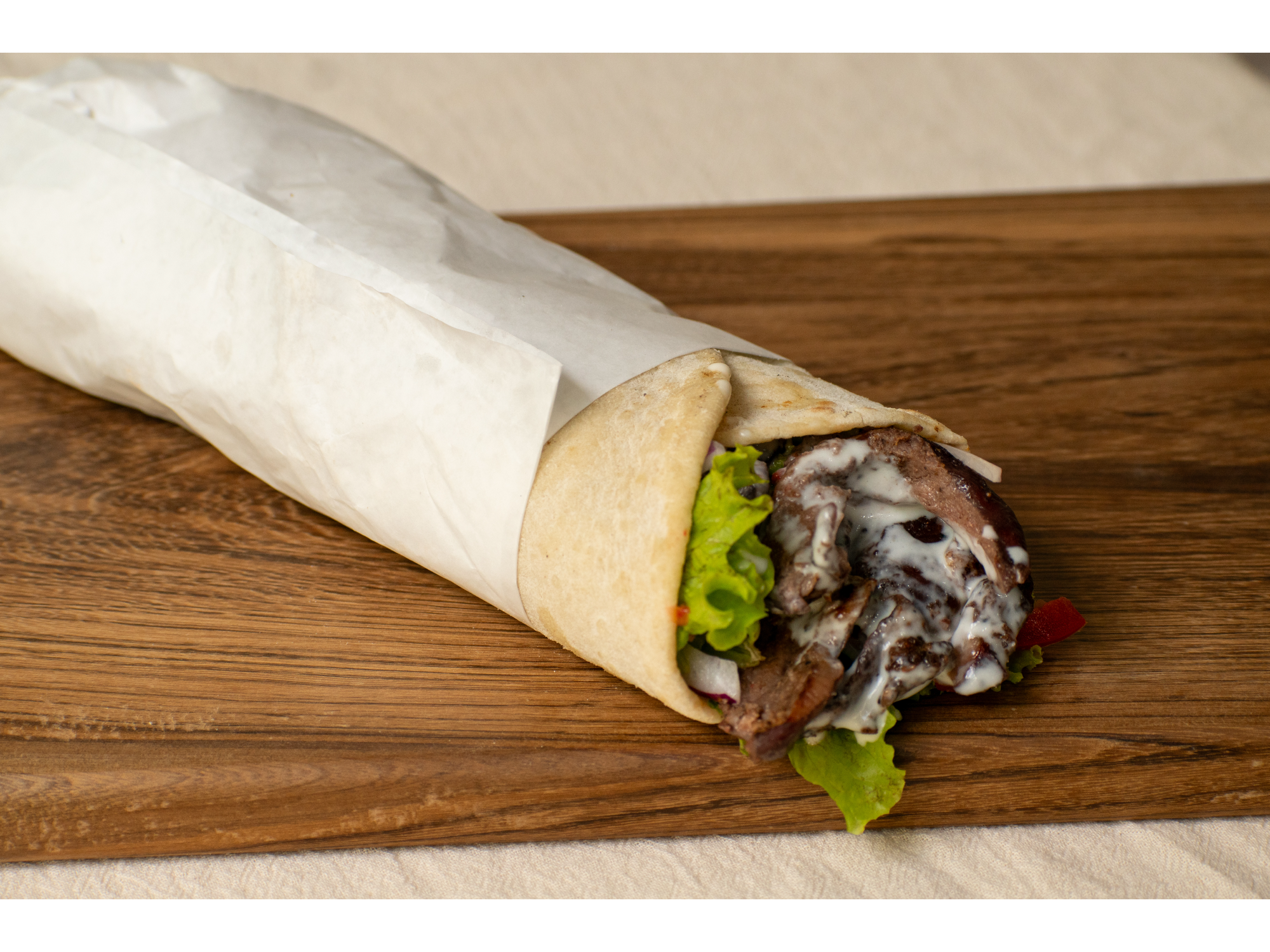 Shawarma de ternera