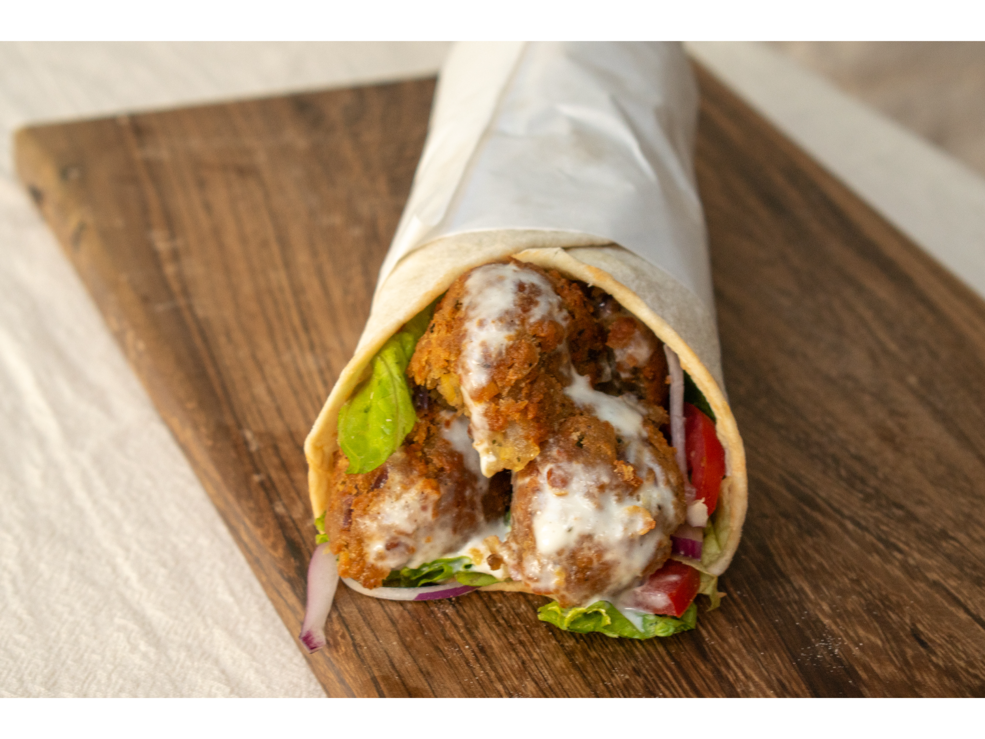 Shawarma de falafel