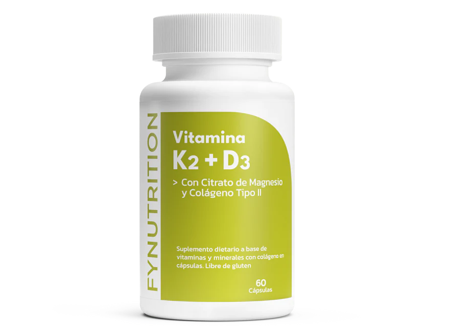 Vitamina K2 + D3. X 60 CAPSULAS
