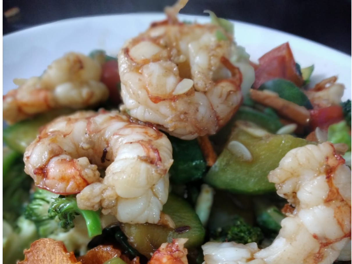 Chop Suey con Langostino