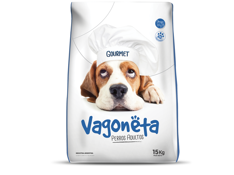 Vagoneta Gourmet mix de sabores carne, pollo y vegetales 20kg