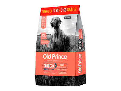 Old Prince Noveles cordero y arroz 15kg