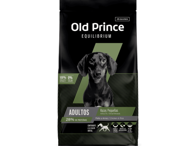Old Prince Equilibrium Adultos Razas Pequeñas Pollo y Arroz 7,5kg
