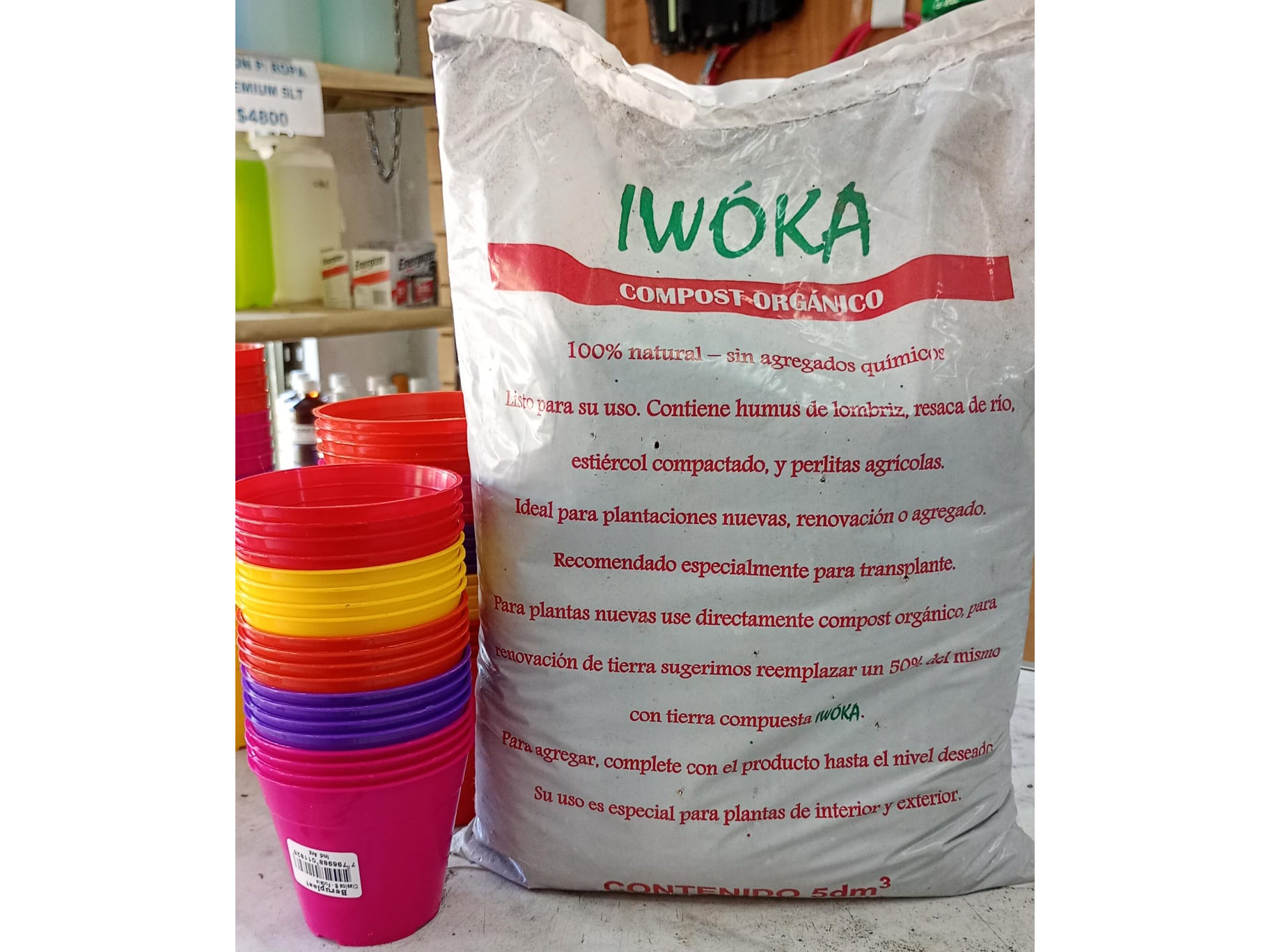 COMPOST ORGANICO 5dm3