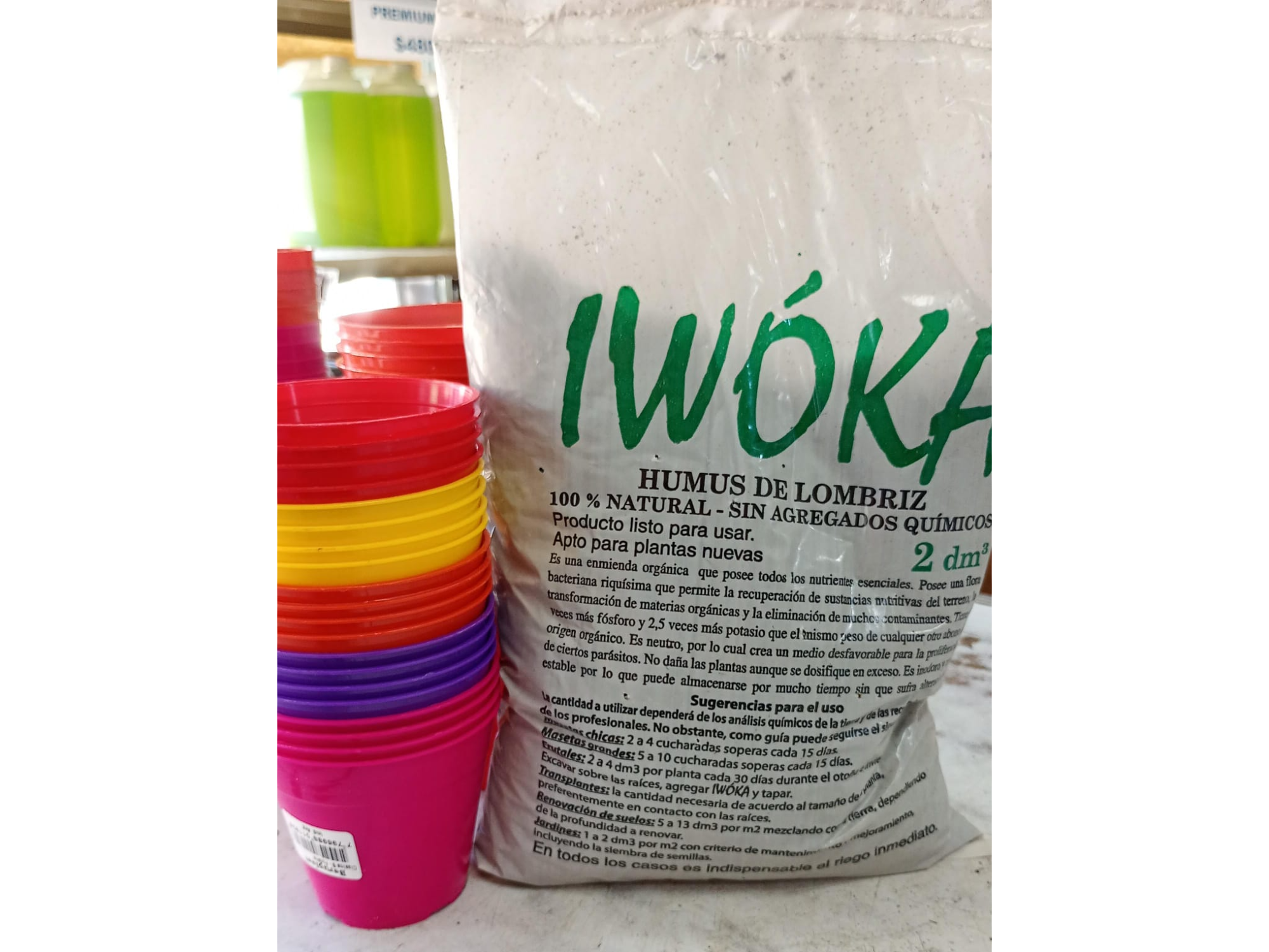 HUMUS DE LOMBRIS 2dm3