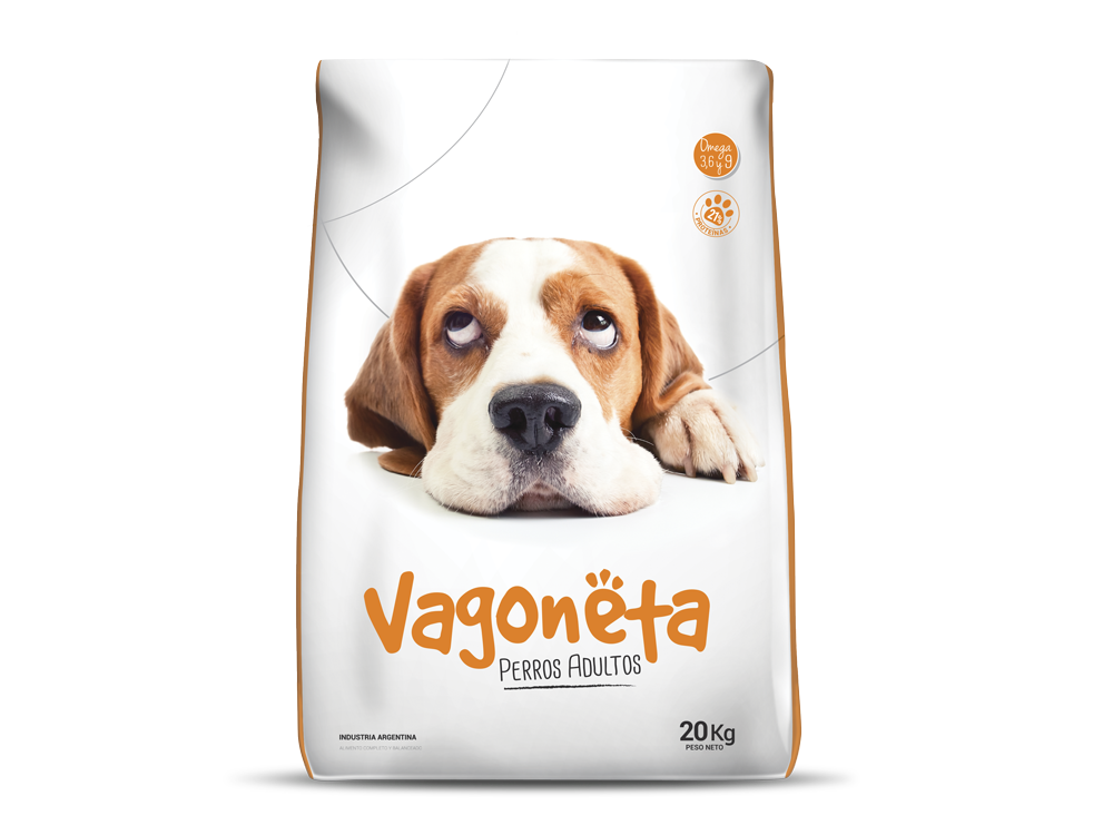 Vagoneta mix de cereales carne y cereales 20kg