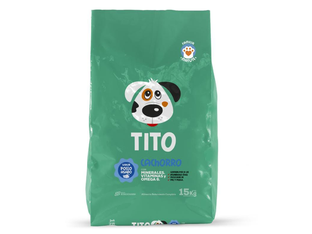 Tito cachorro 15kg. Matute