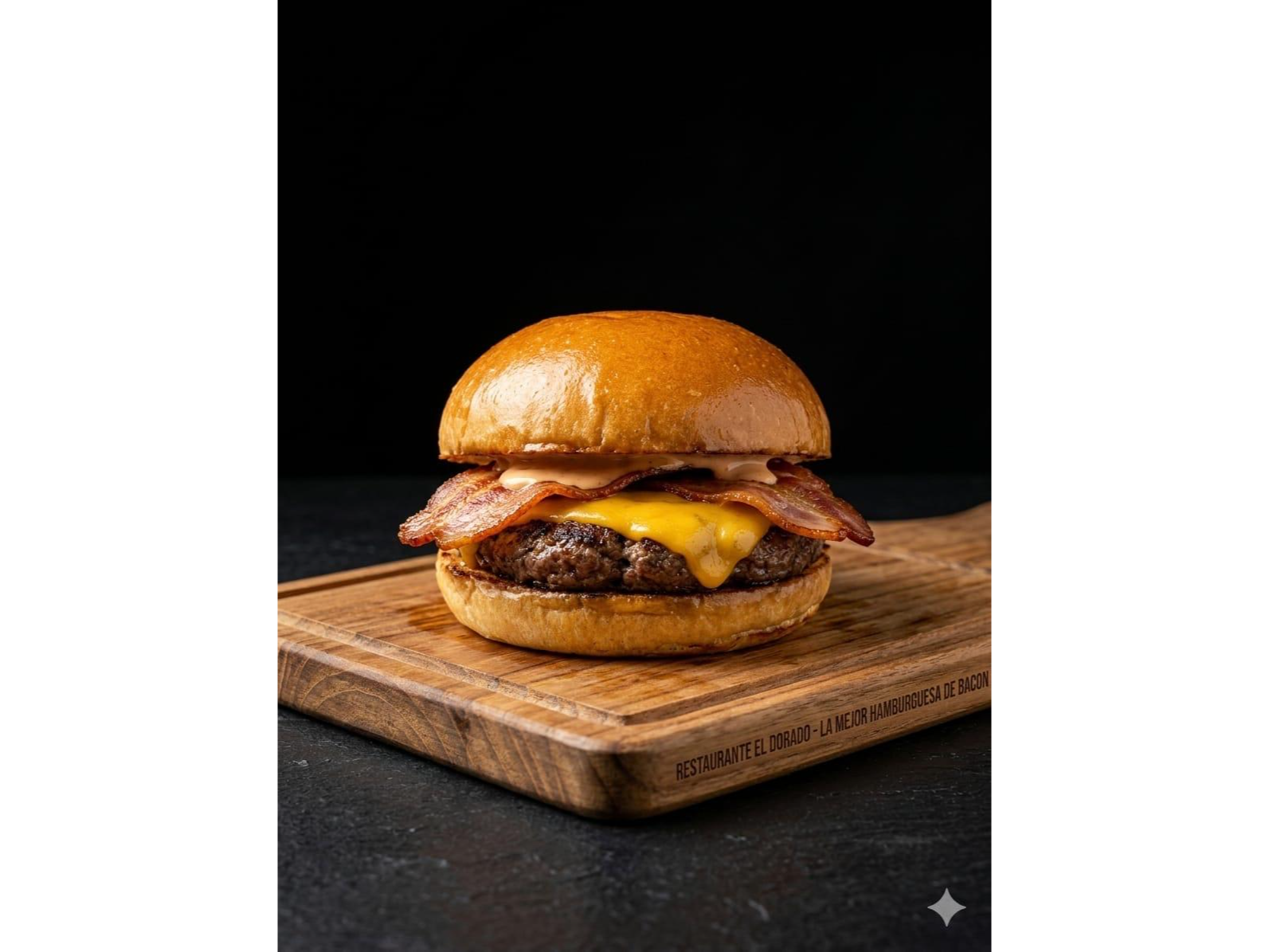 2 MEGA BACON DOBLE CARNE + PAPAS
