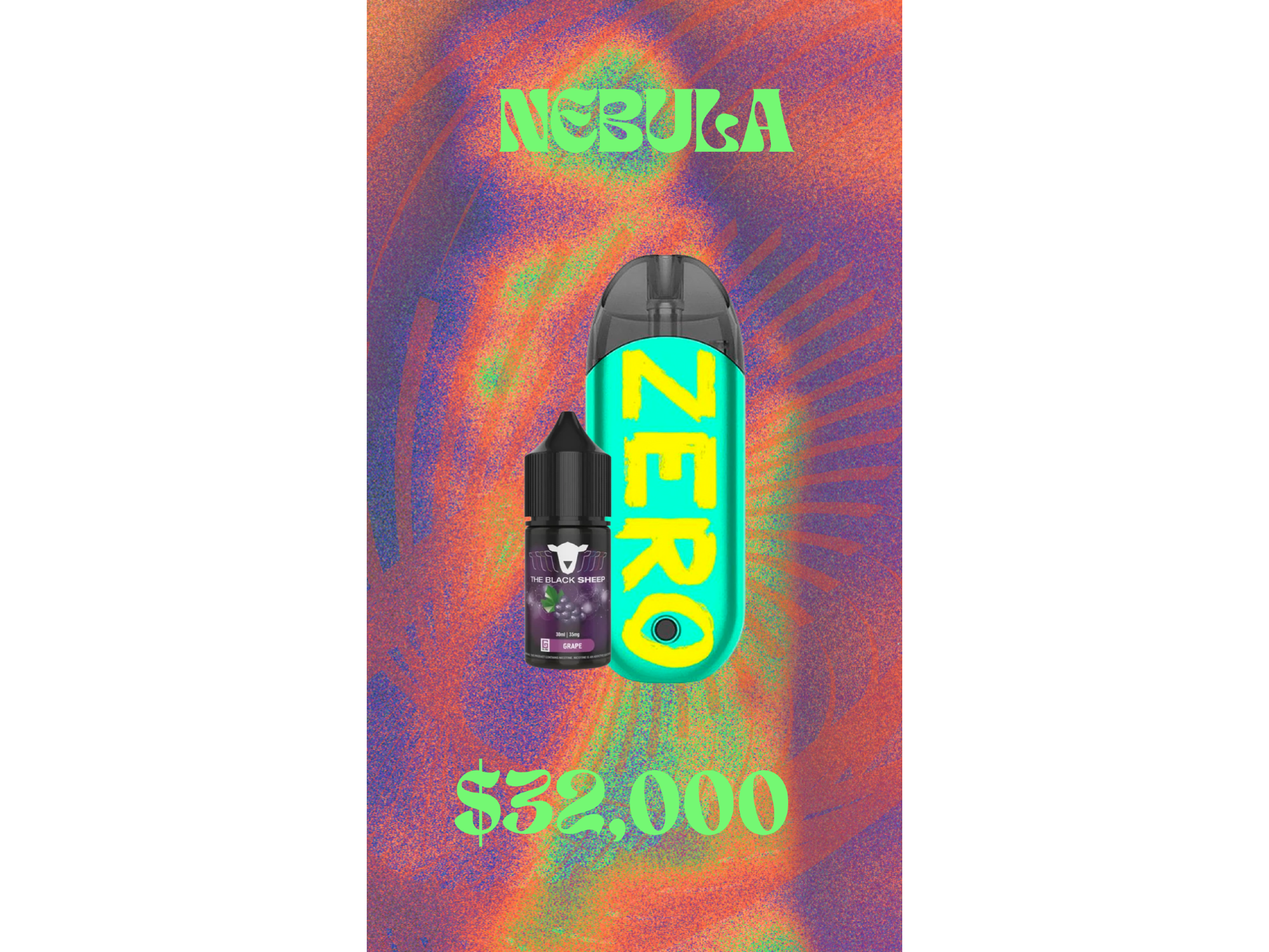 Vaporesso Zero Con Sal Blacksheep