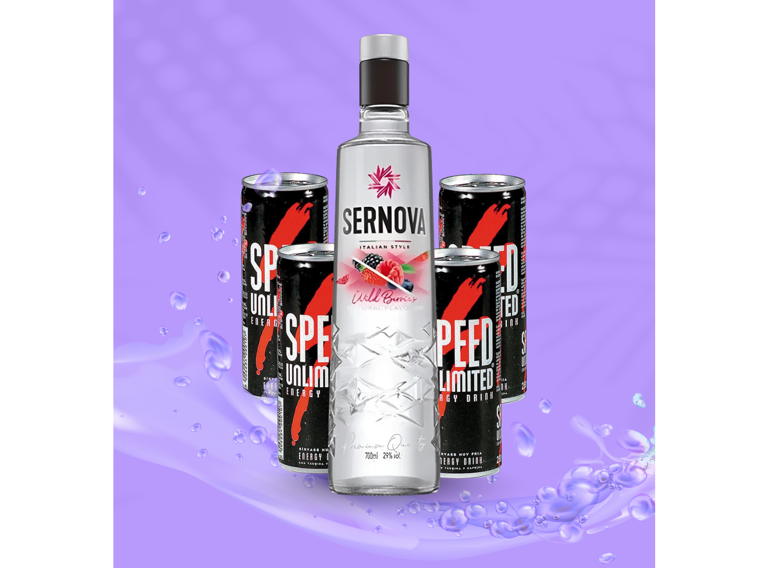 Sernova saborizado + 4 Speed 250ml