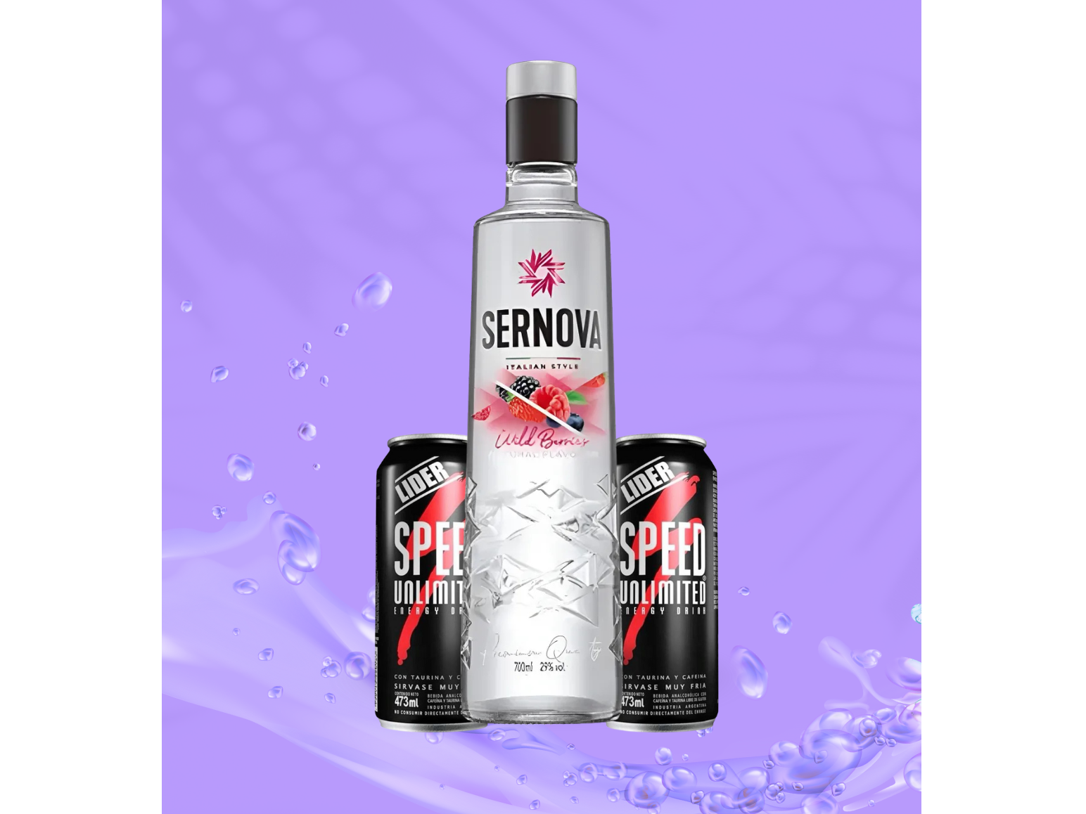 Sernova saborizado + 2 Speed XL