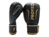 GUANTES BOX FORZA NEGRO / DORADO