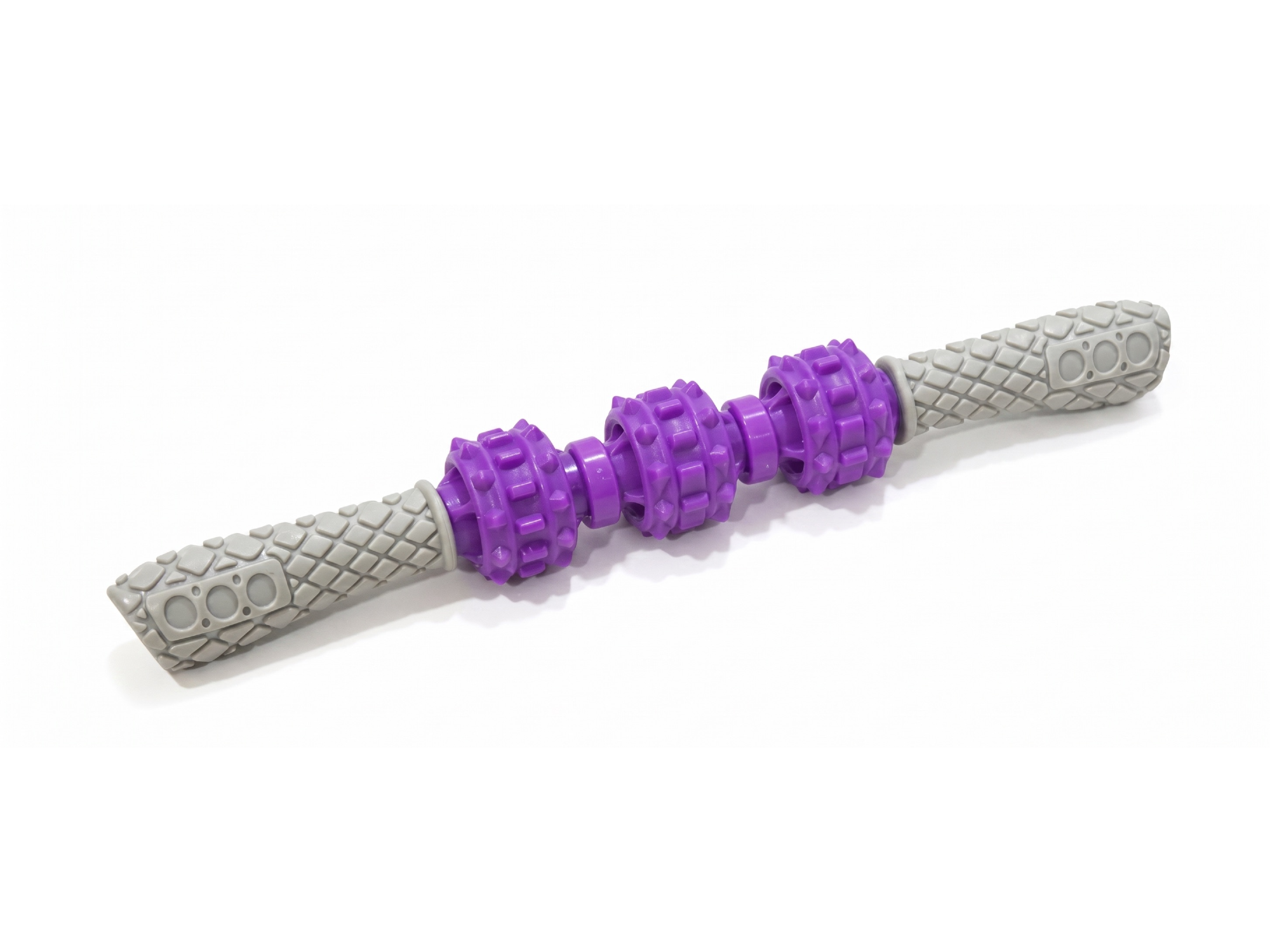 STICK MASAJEADOR PRO 3 BOCHAS MANGOS DE GOMA 40 CMS