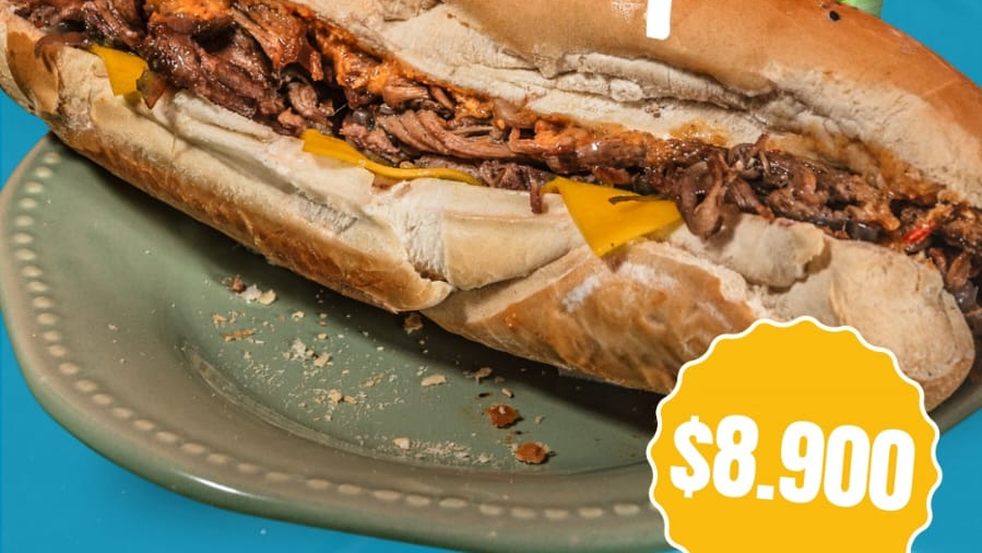 PROMOCION DIA VIERNES (Philly Cheesesteak + bebida)
