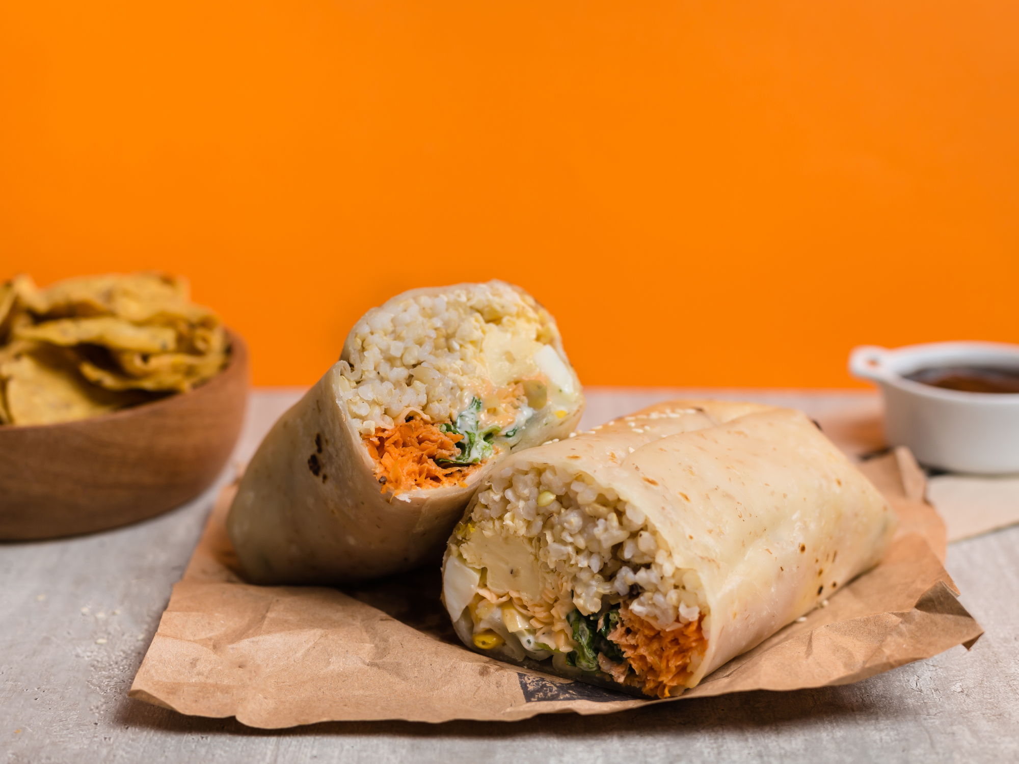 Burrito Veggie Mediano