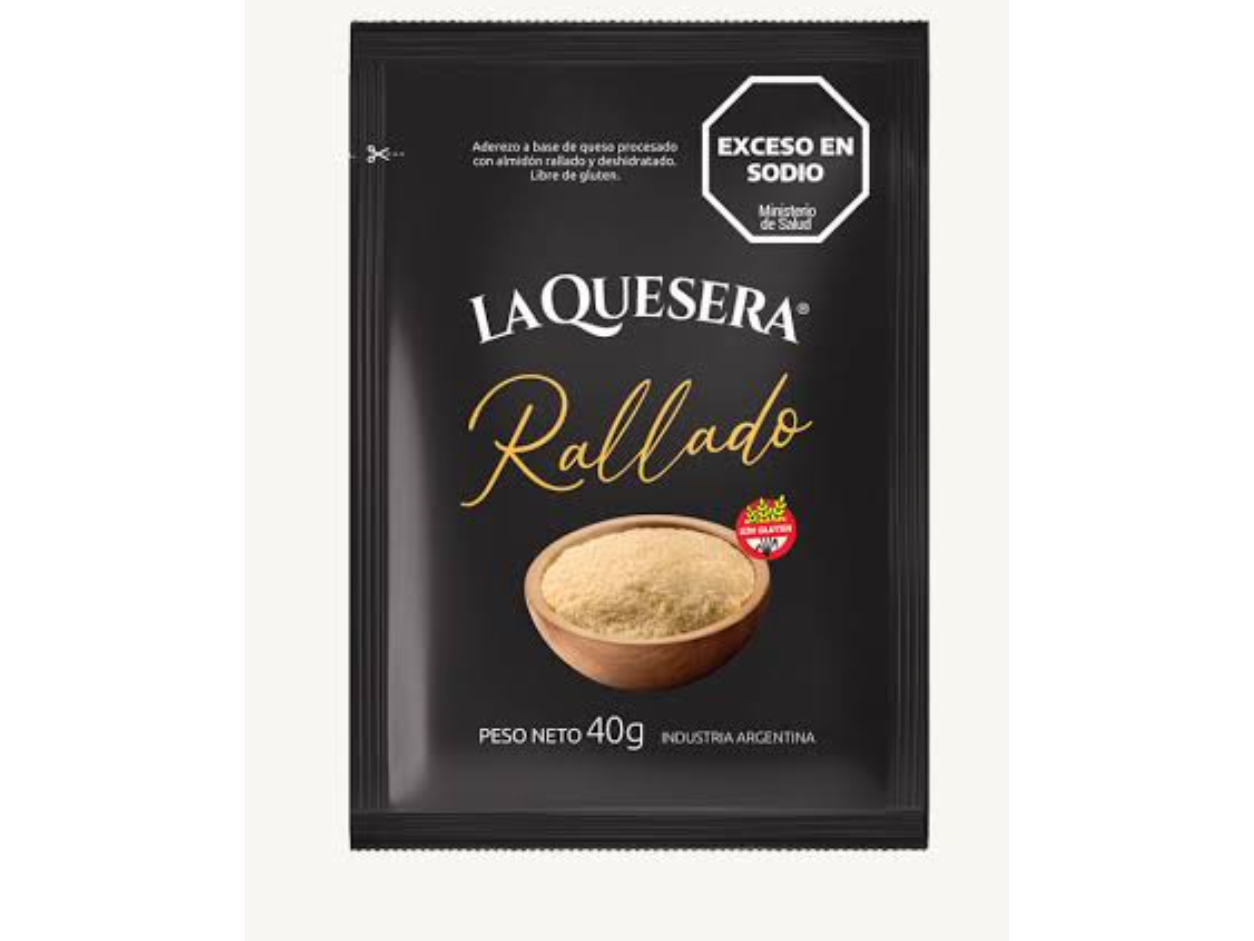 La Quesera Rallado 40 G Sin Gluten