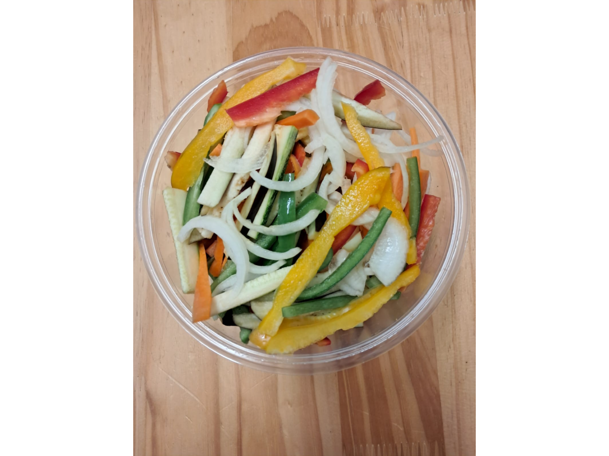 wok de vegetales