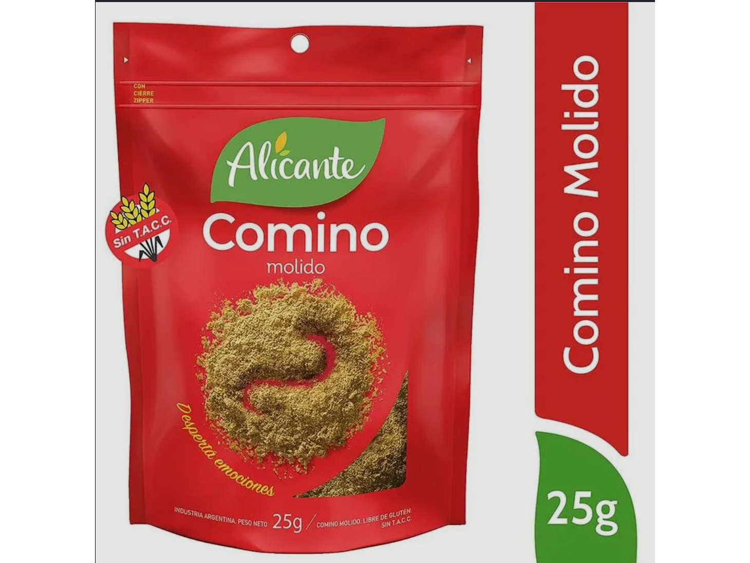 Comino Molido 25G Sin Gluten